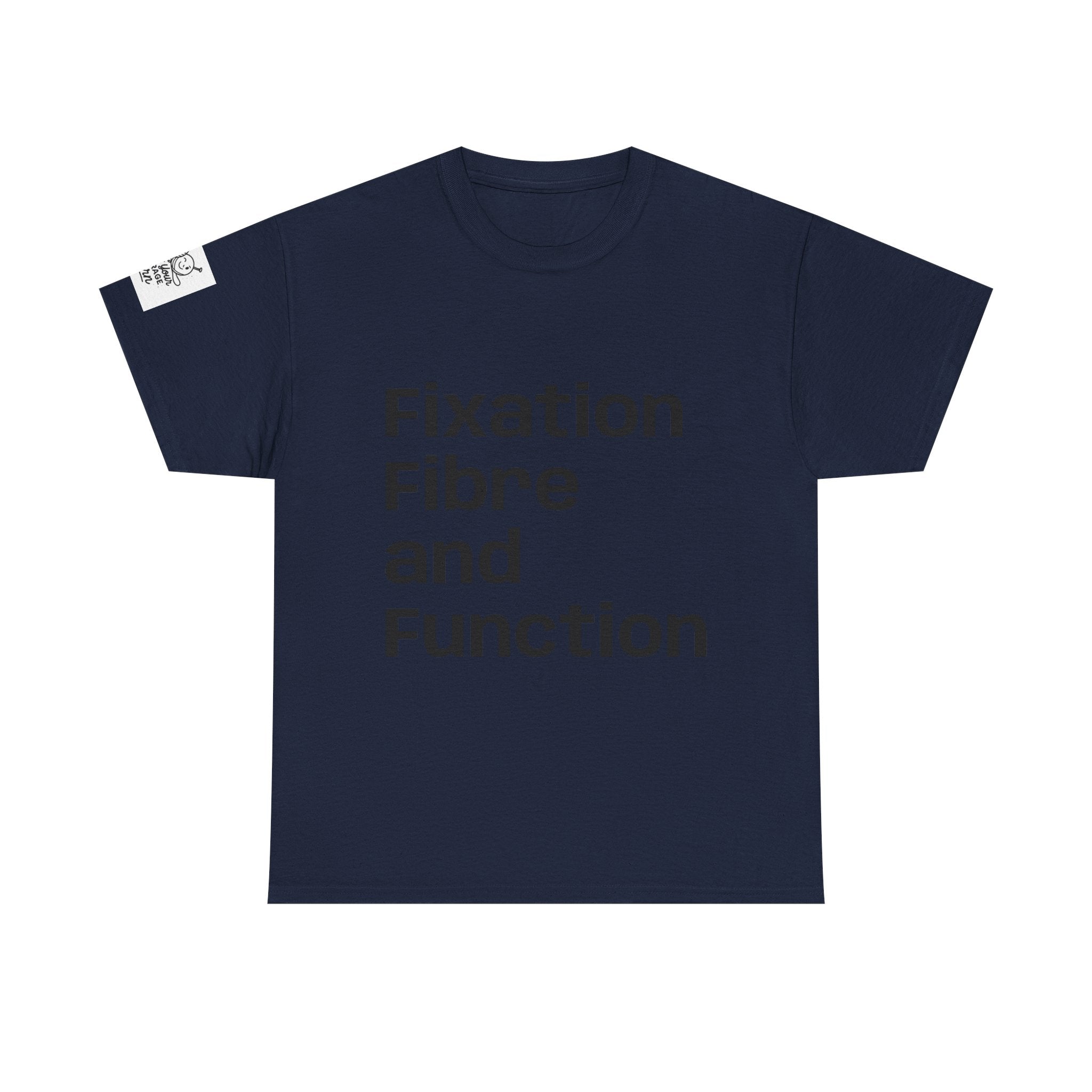 Fixation Fibre and Function Unisex Heavy Cotton Tee