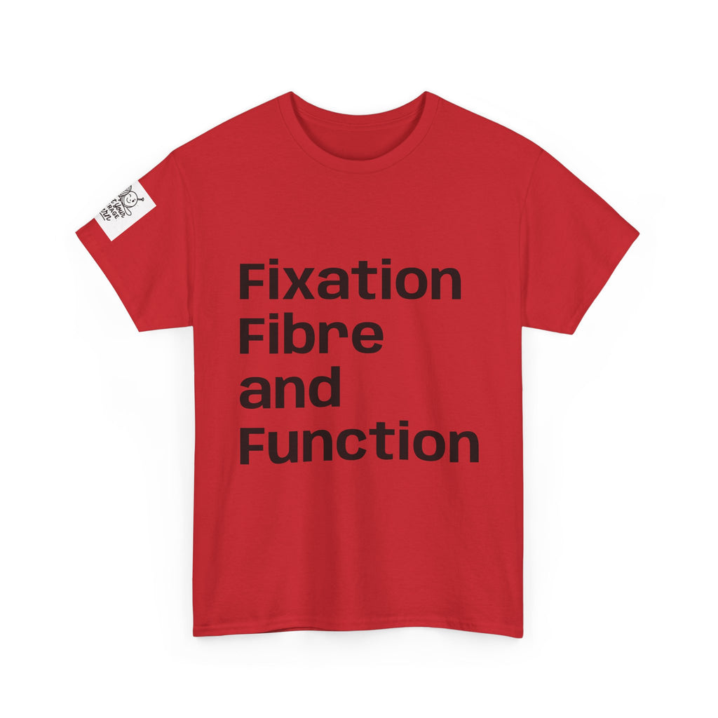Fixation Fibre and Function Unisex Heavy Cotton Tee
