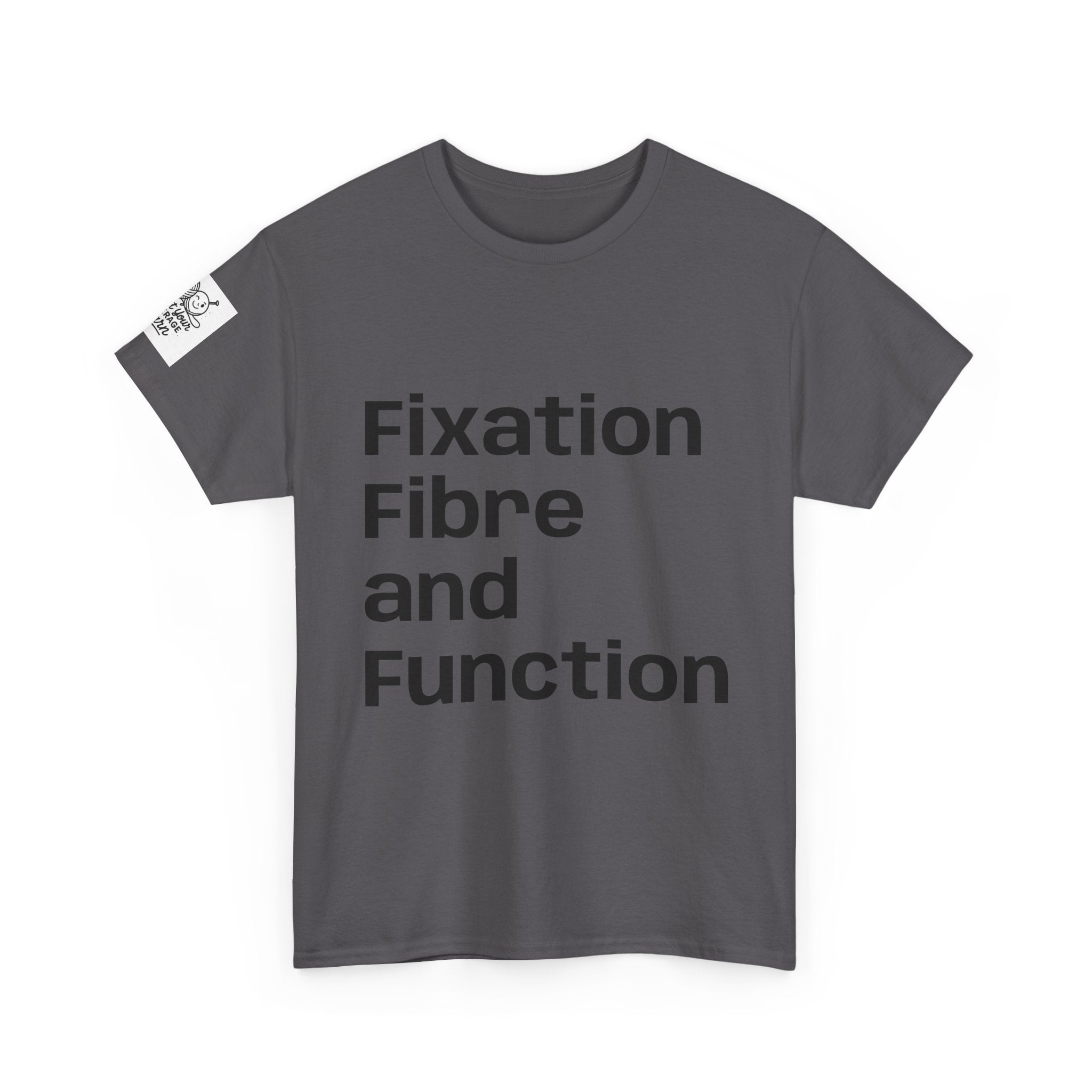 Fixation Fibre and Function Unisex Heavy Cotton Tee
