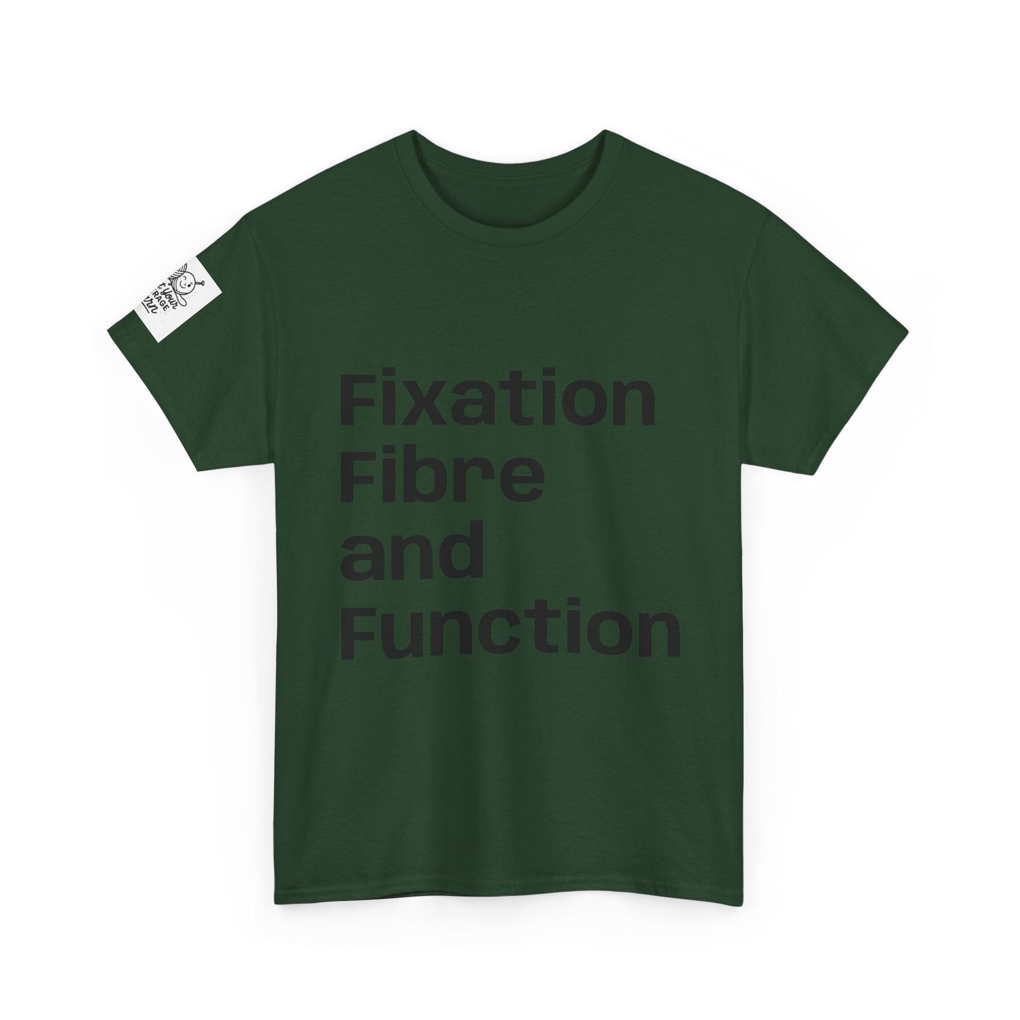 Fixation Fibre and Function Unisex Heavy Cotton Tee