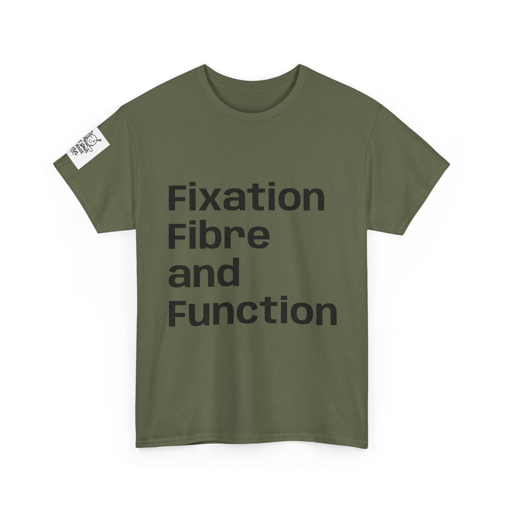 Fixation Fibre and Function Unisex Heavy Cotton Tee