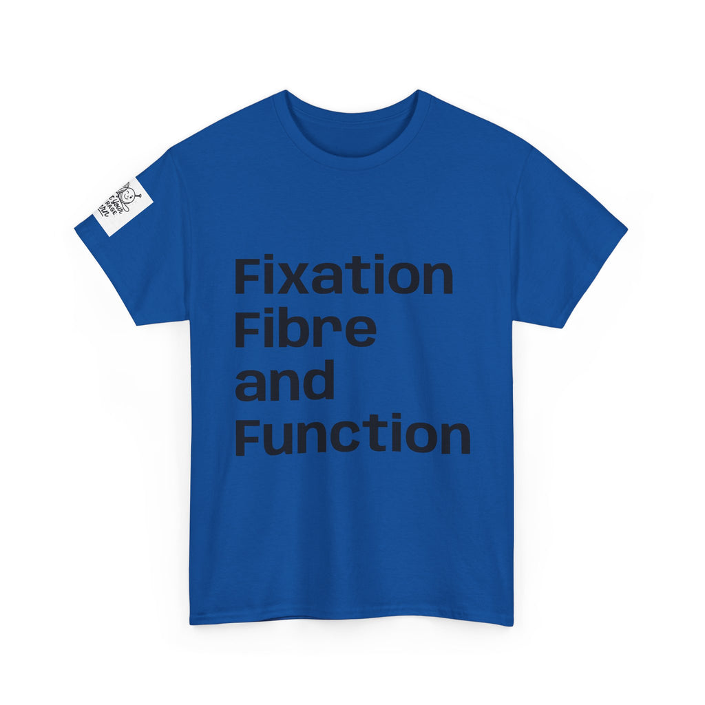 Fixation Fibre and Function Unisex Heavy Cotton Tee