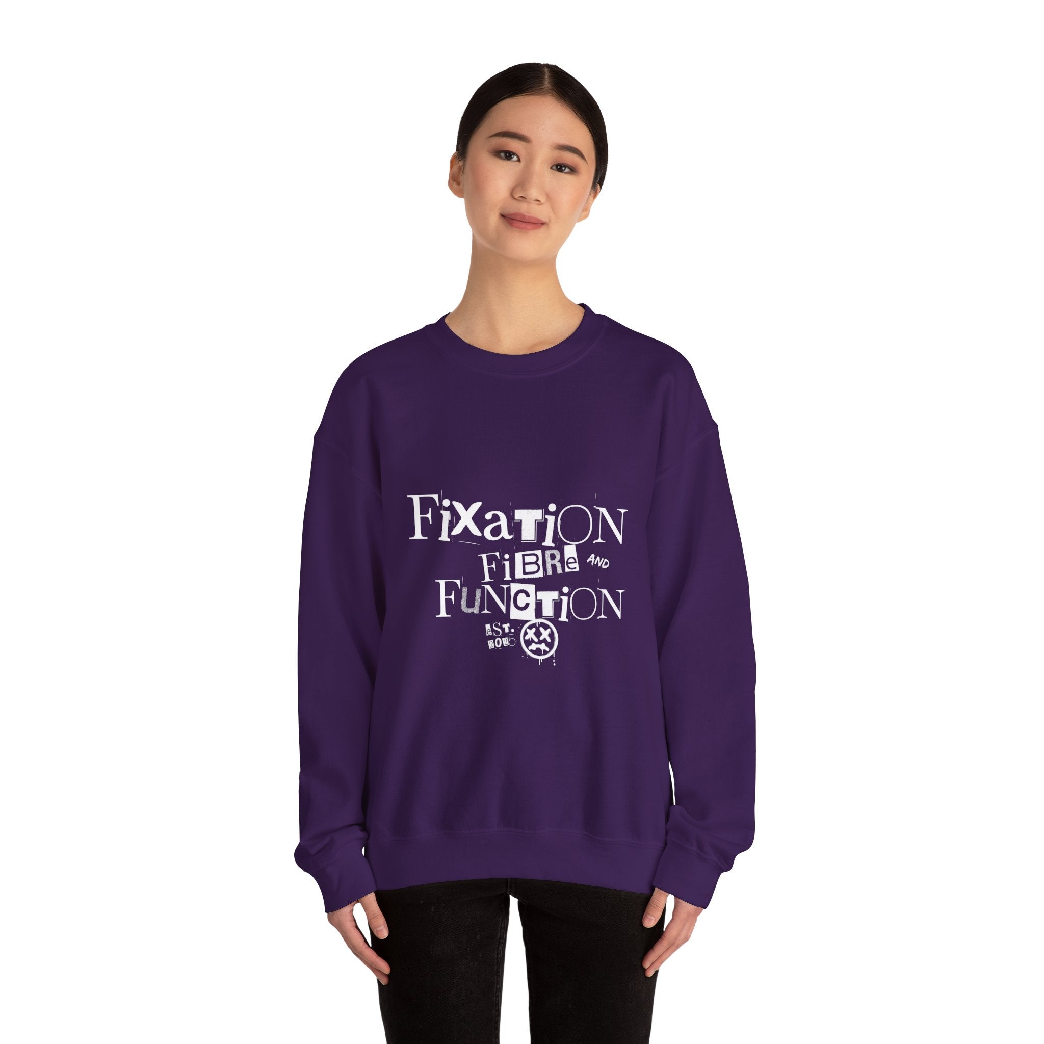 Grunge Punk Crewneck Sweatshirt