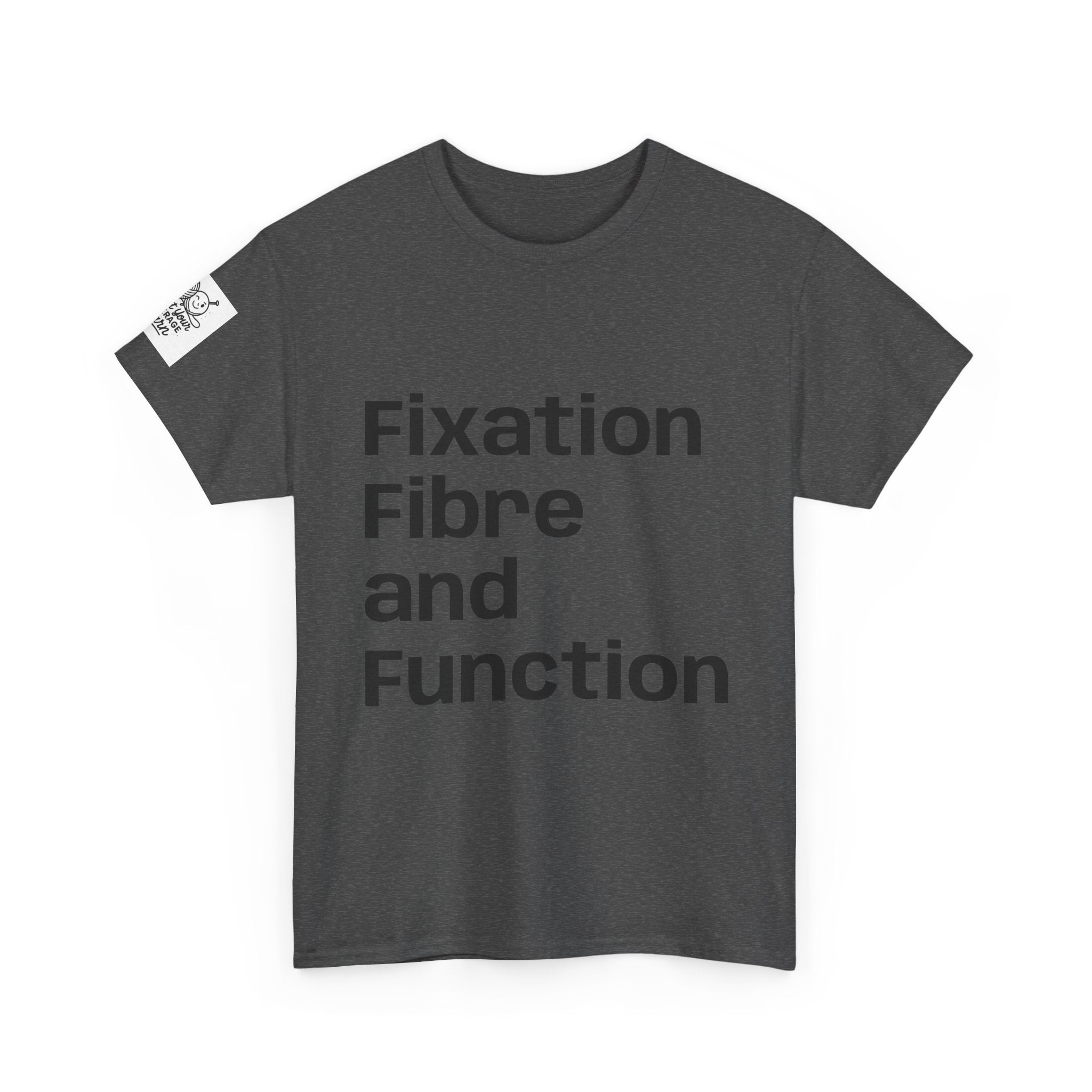 Fixation Fibre and Function Unisex Heavy Cotton Tee