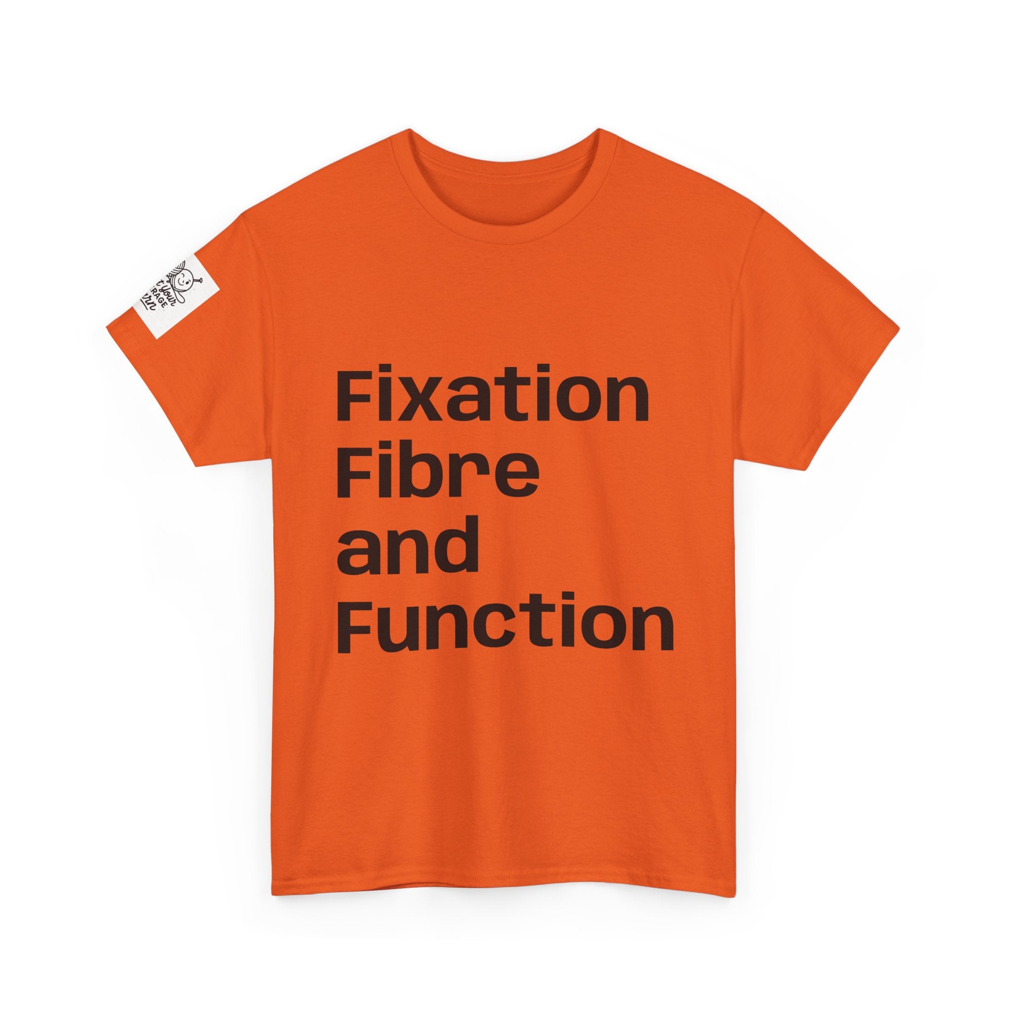 Fixation Fibre and Function Unisex Heavy Cotton Tee