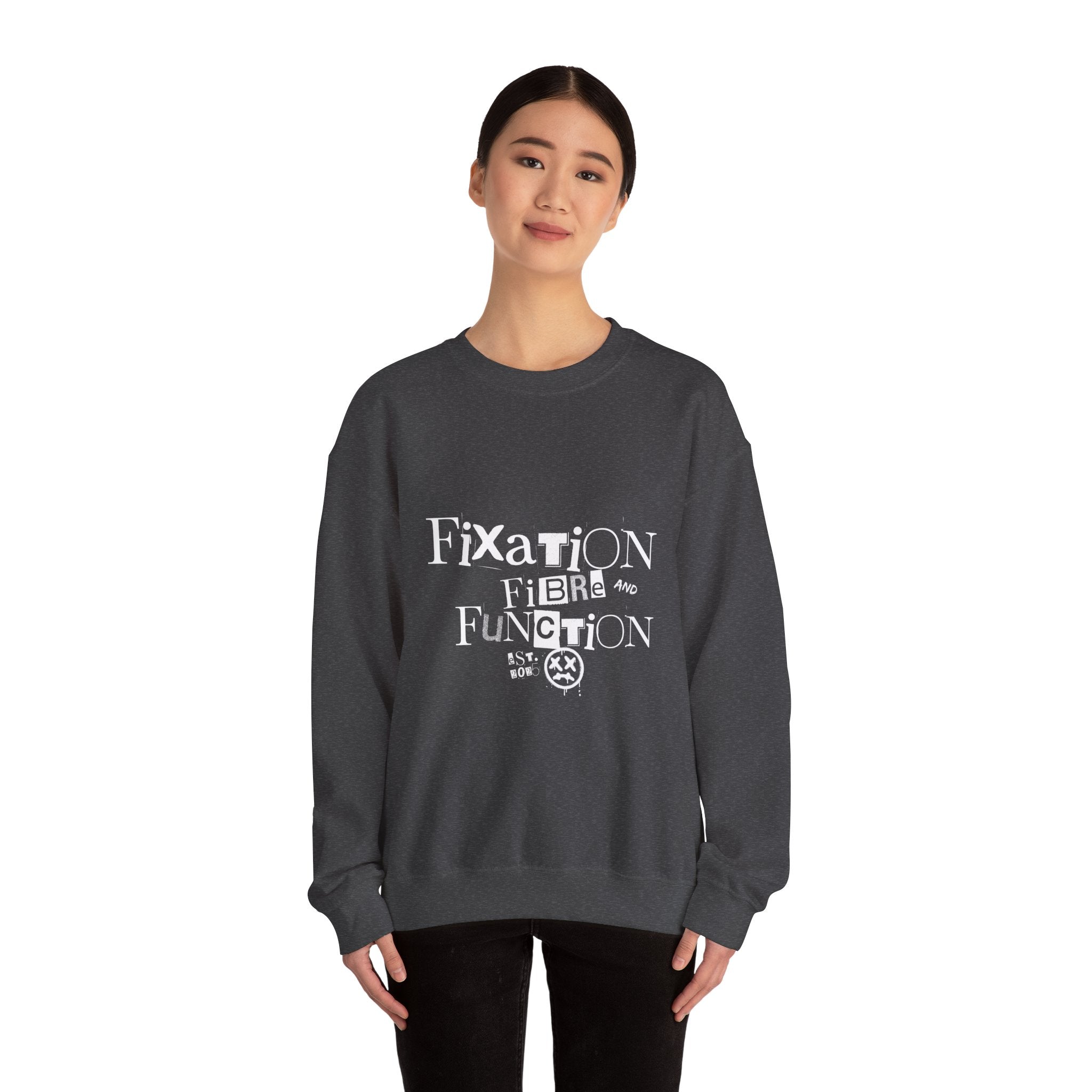 Grunge Punk Crewneck Sweatshirt