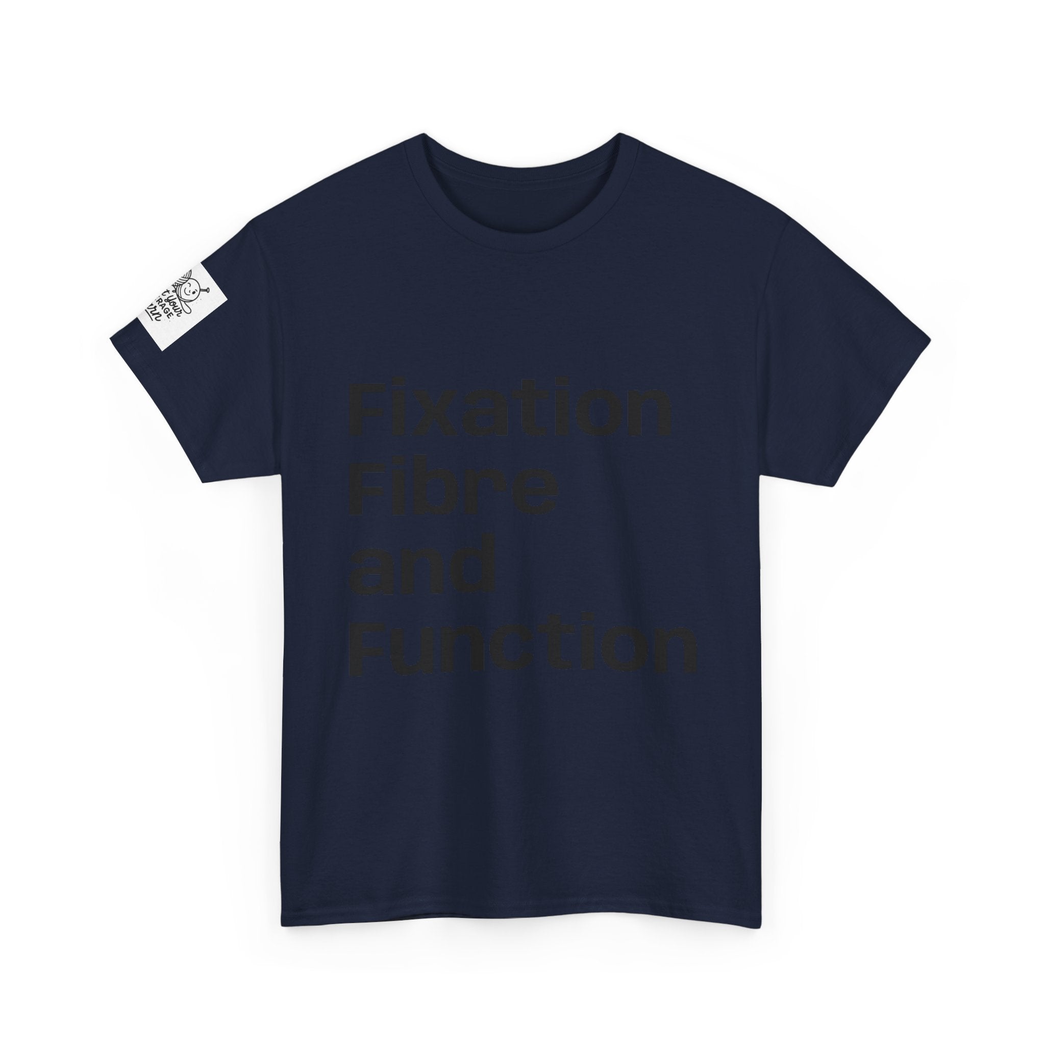Fixation Fibre and Function Unisex Heavy Cotton Tee