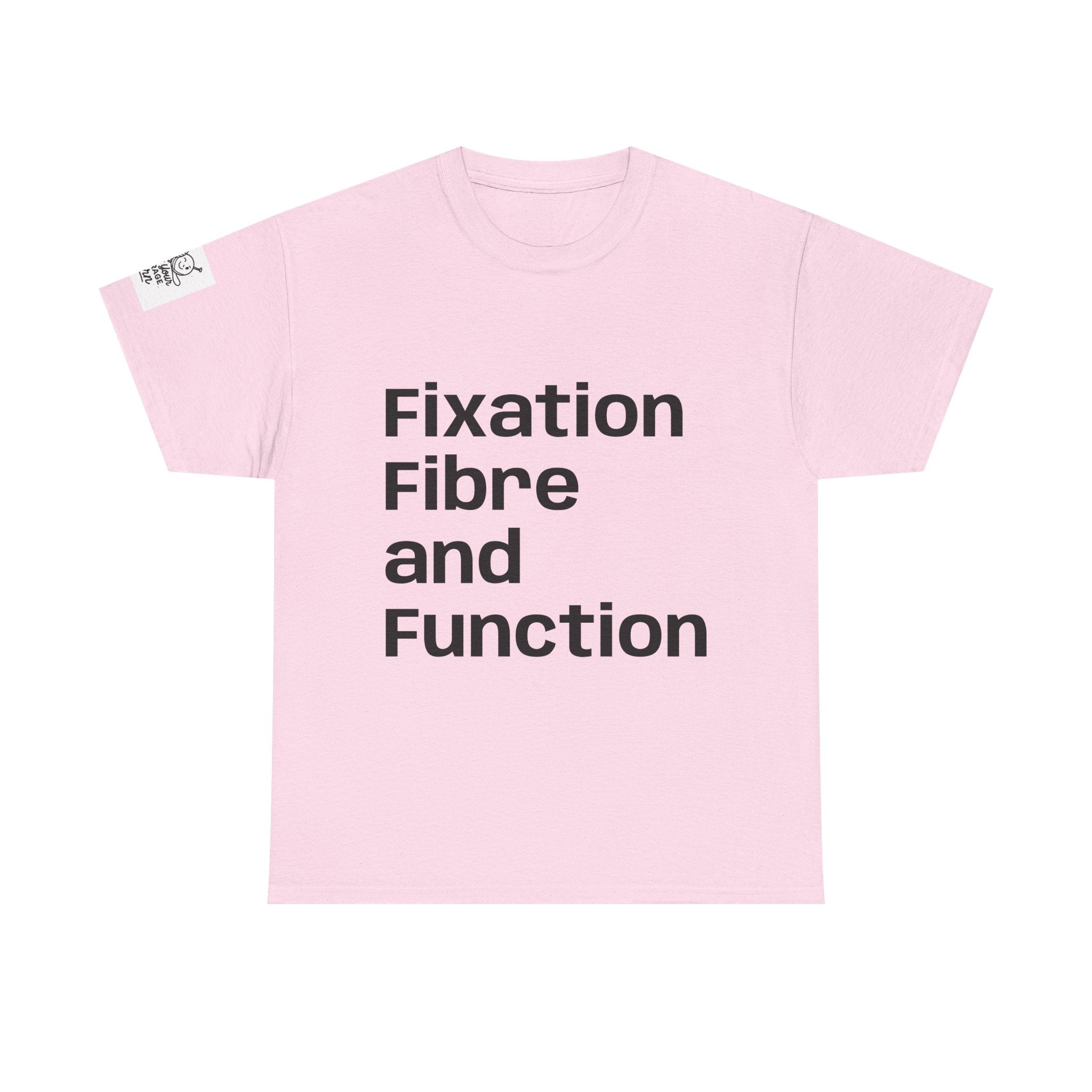 Fixation Fibre and Function Unisex Heavy Cotton Tee