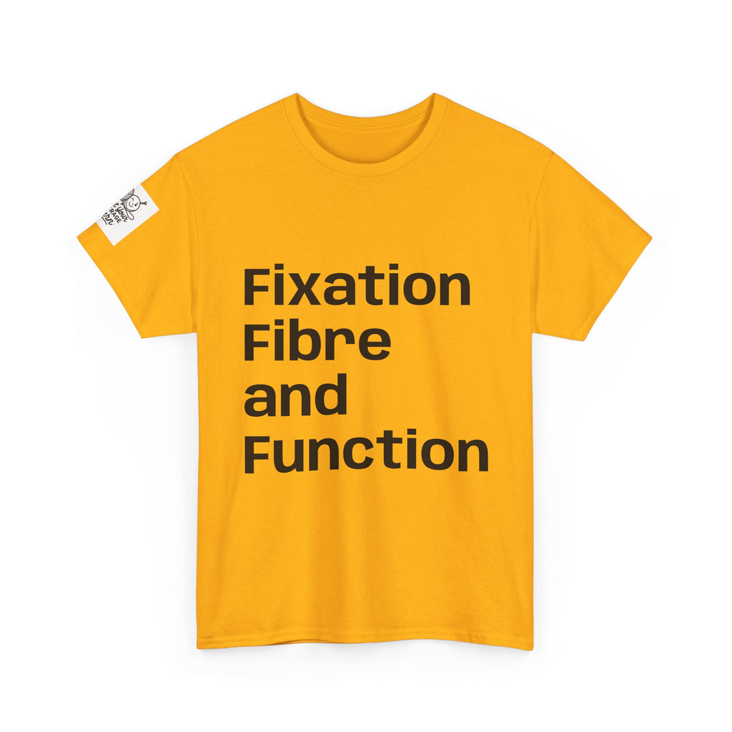 Fixation Fibre and Function Unisex Heavy Cotton Tee
