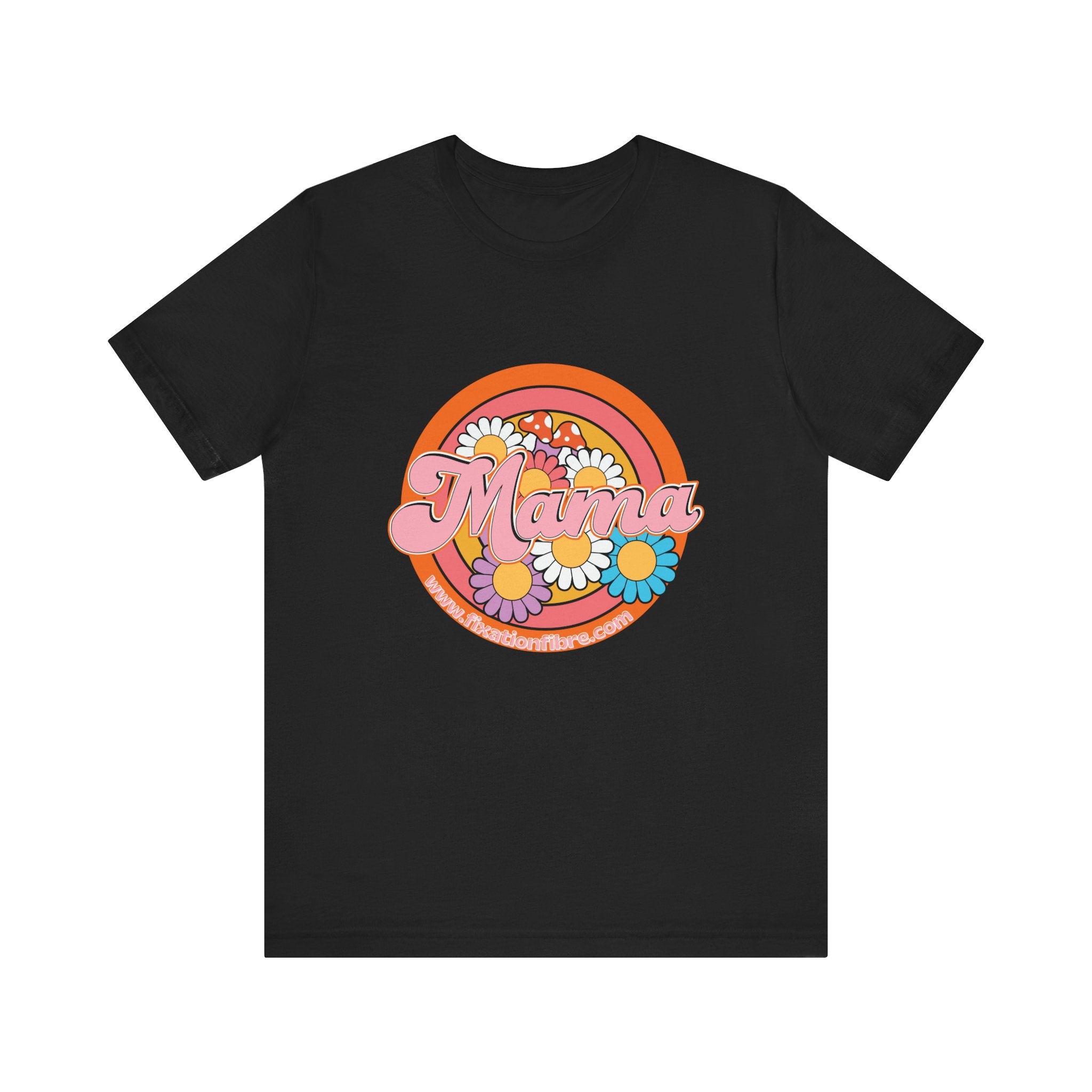 Mama Retro Floral Tee