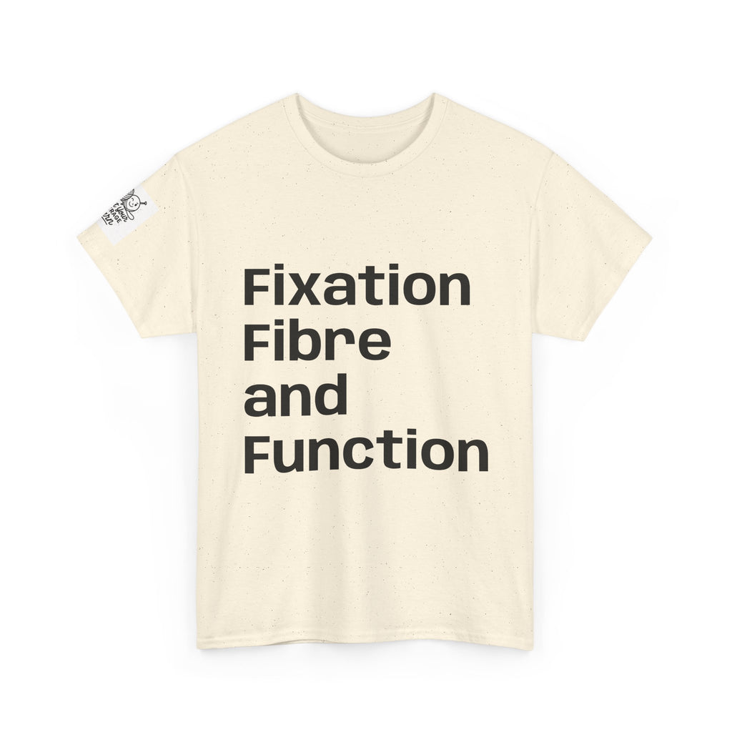 Fixation Fibre and Function Unisex Heavy Cotton Tee