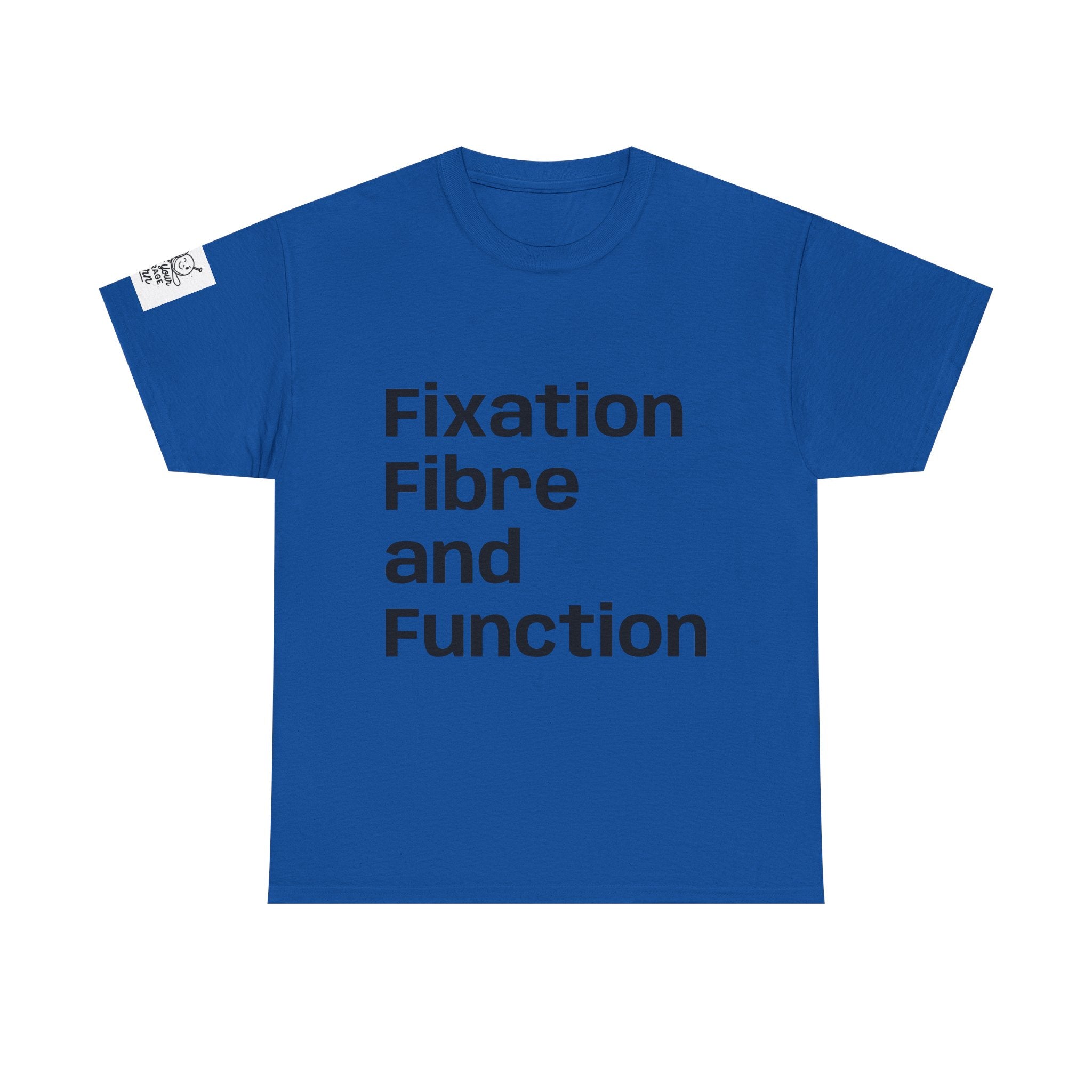 Fixation Fibre and Function Unisex Heavy Cotton Tee
