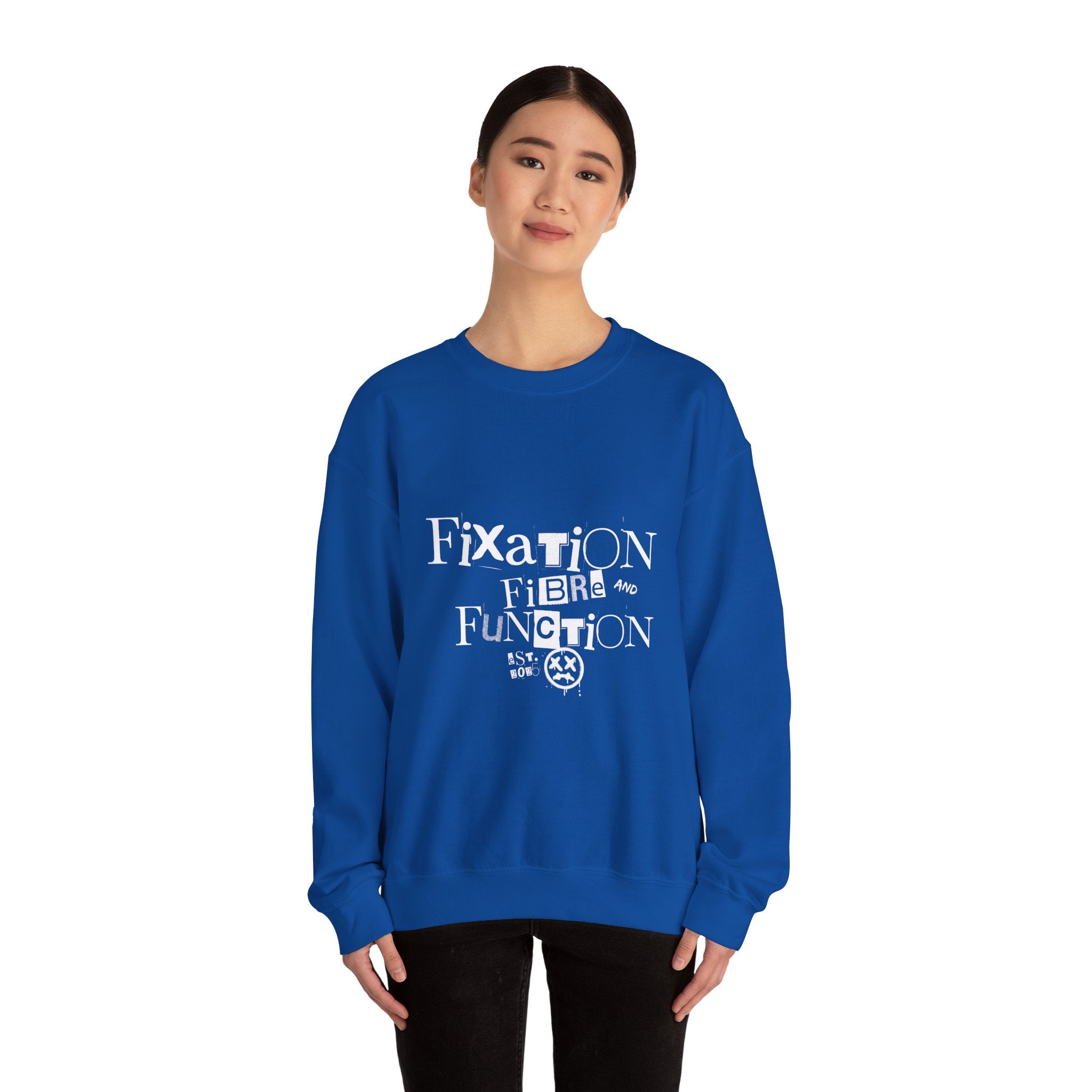 Grunge Punk Crewneck Sweatshirt