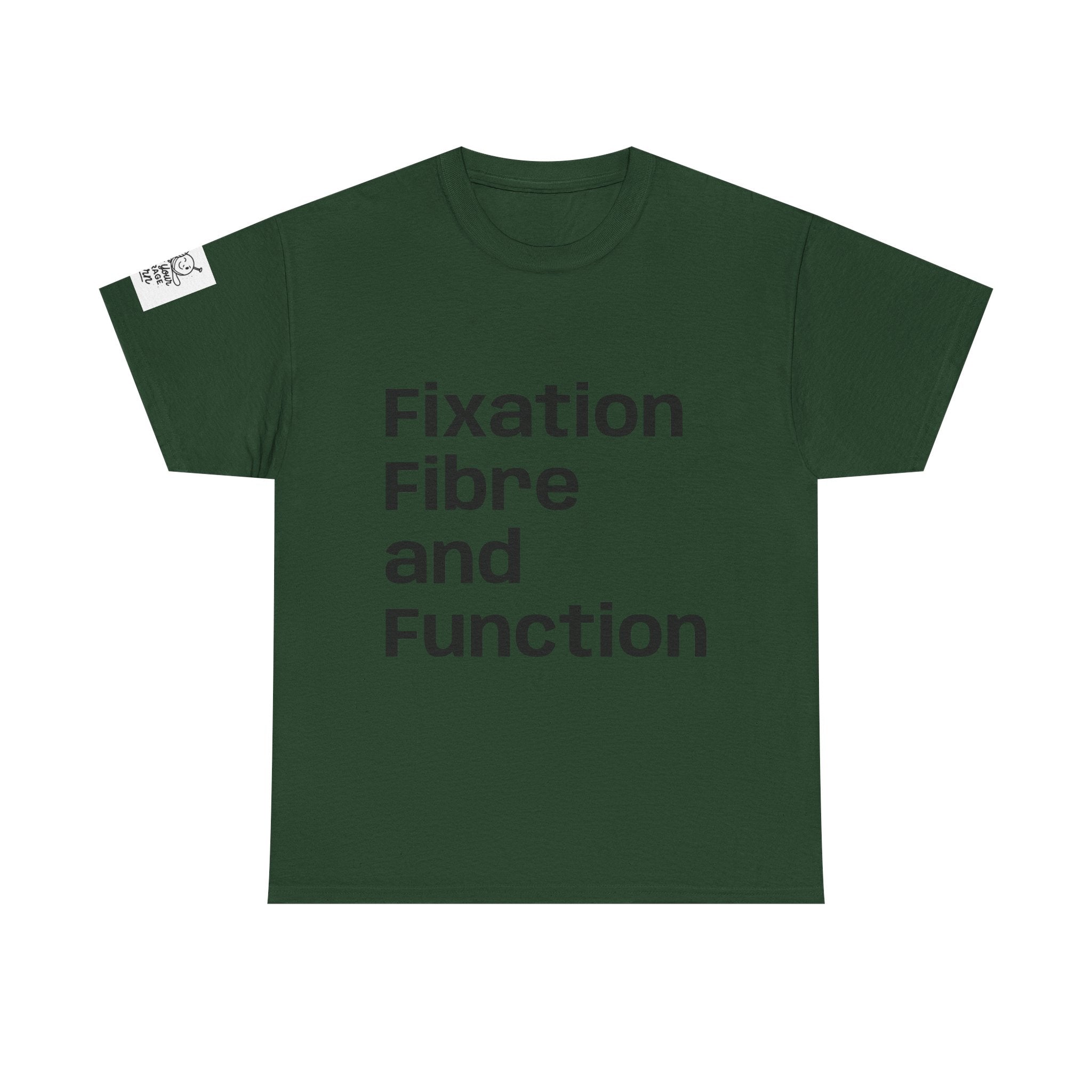 Fixation Fibre and Function Unisex Heavy Cotton Tee