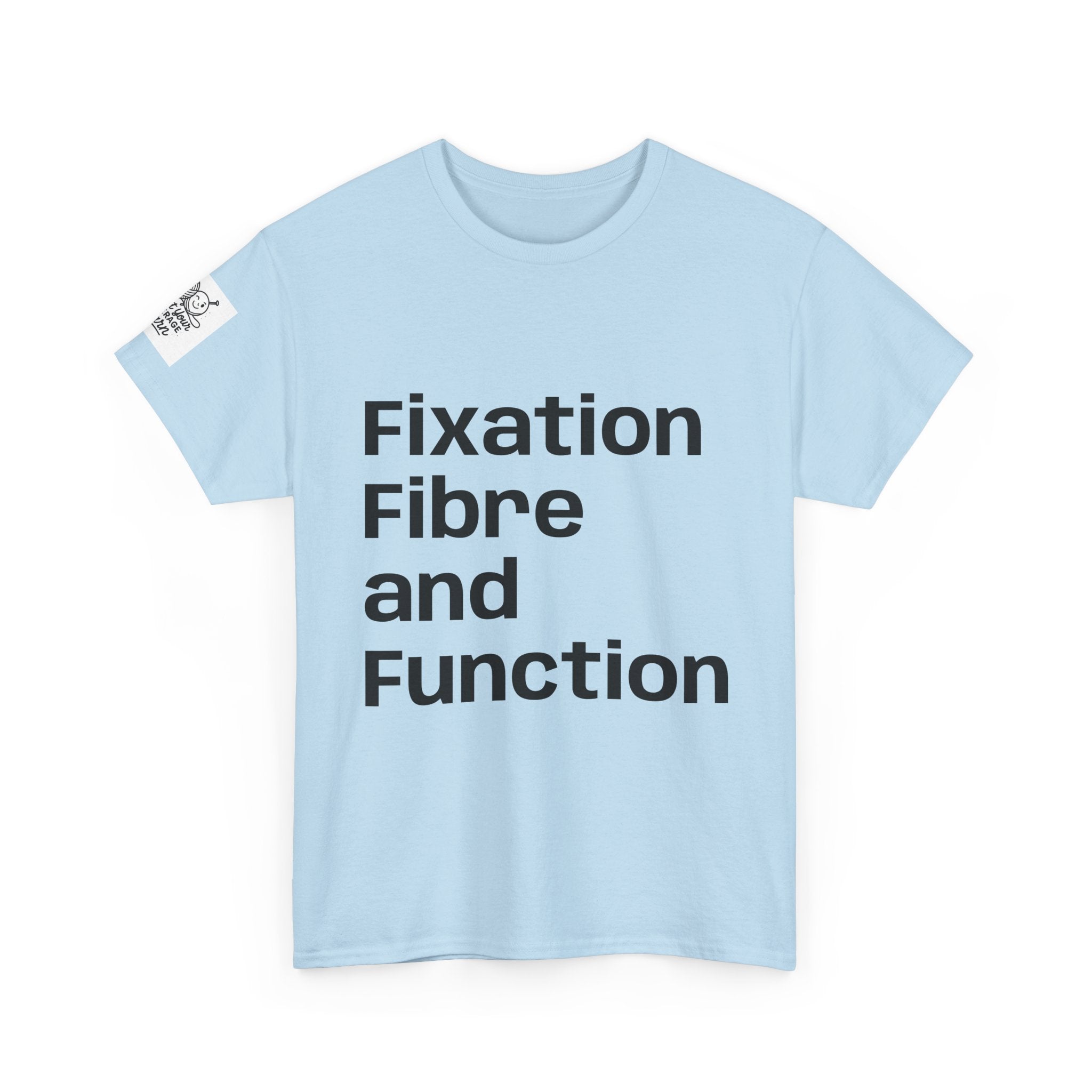 Fixation Fibre and Function Unisex Heavy Cotton Tee