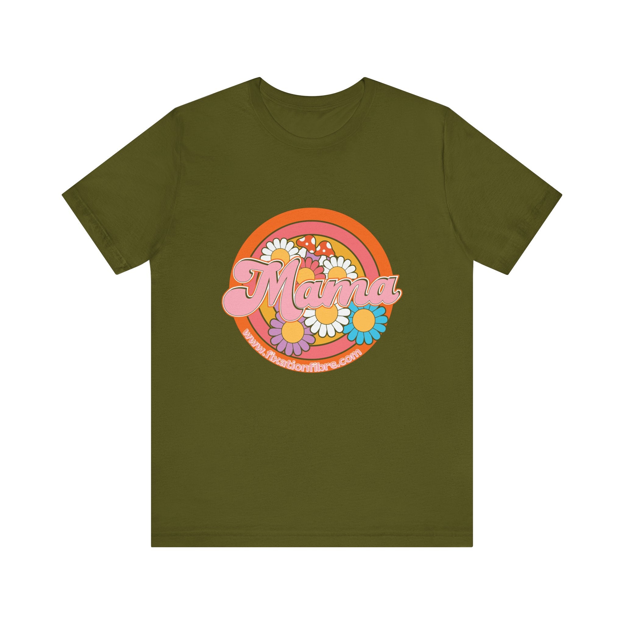 Mama Retro Floral Tee