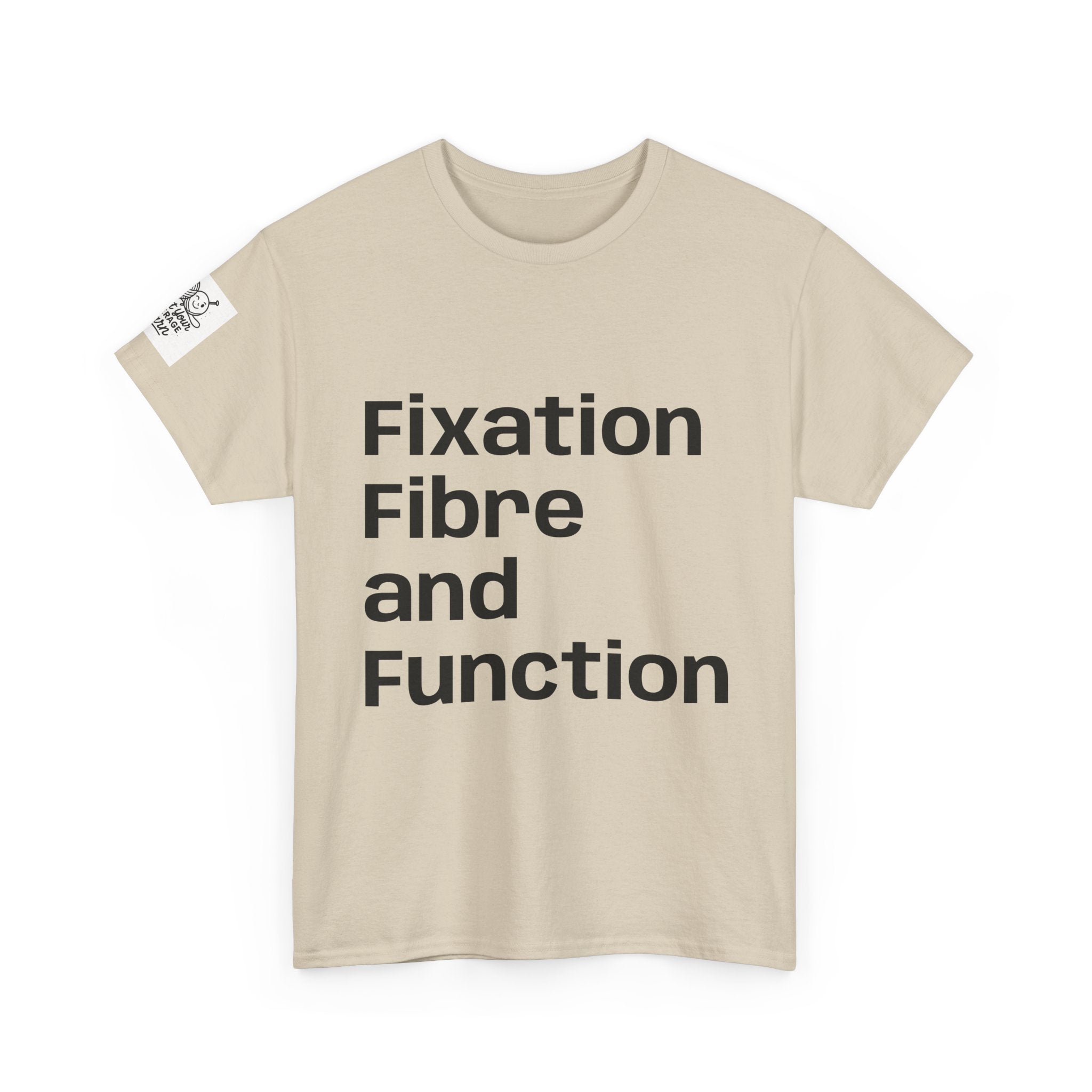 Fixation Fibre and Function Unisex Heavy Cotton Tee