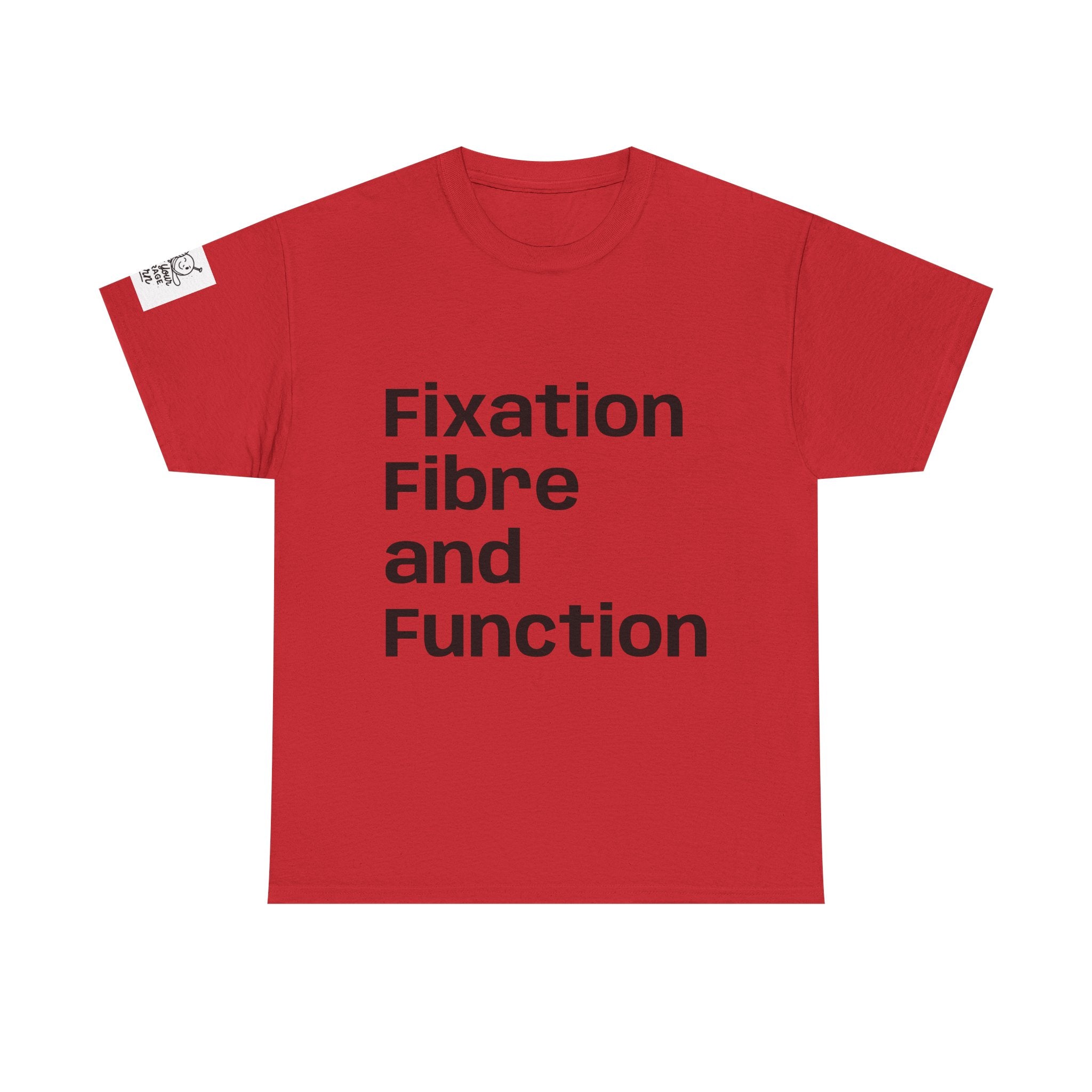 Fixation Fibre and Function Unisex Heavy Cotton Tee