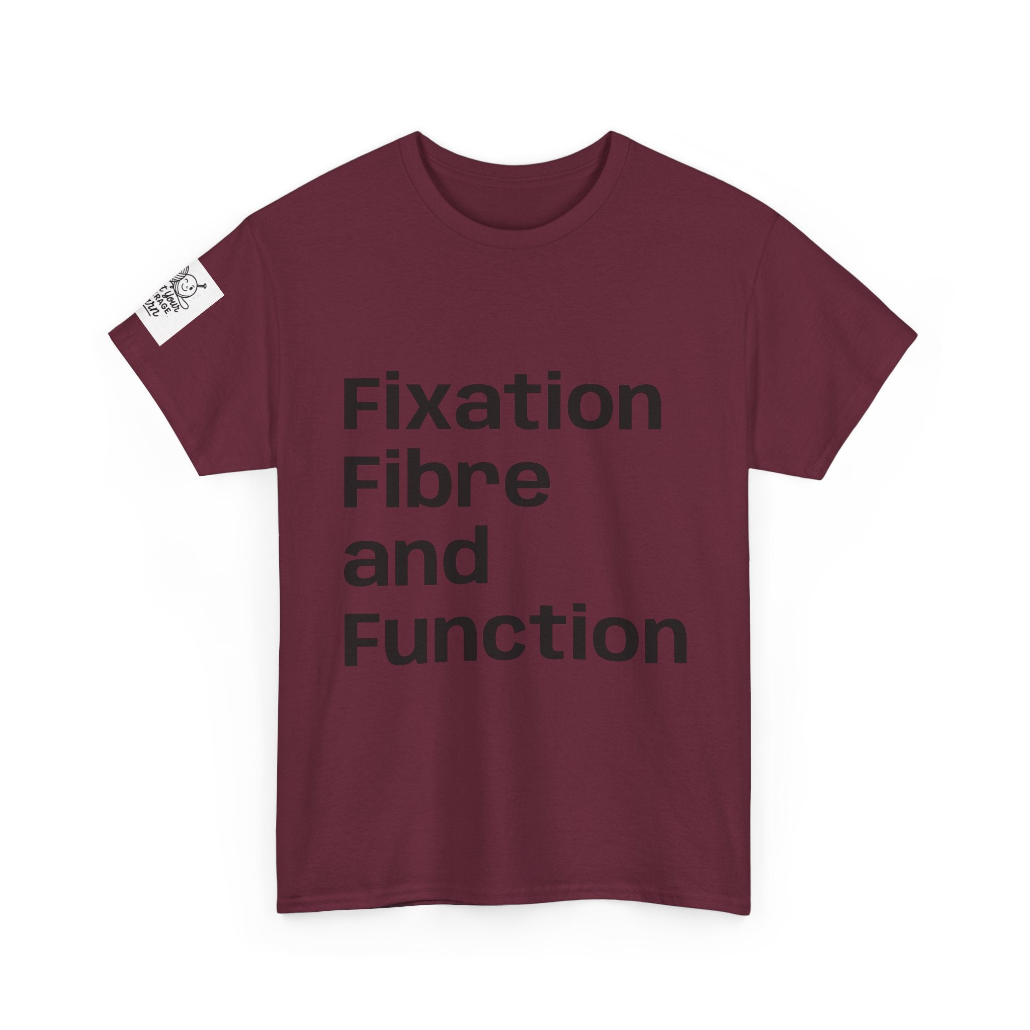 Fixation Fibre and Function Unisex Heavy Cotton Tee