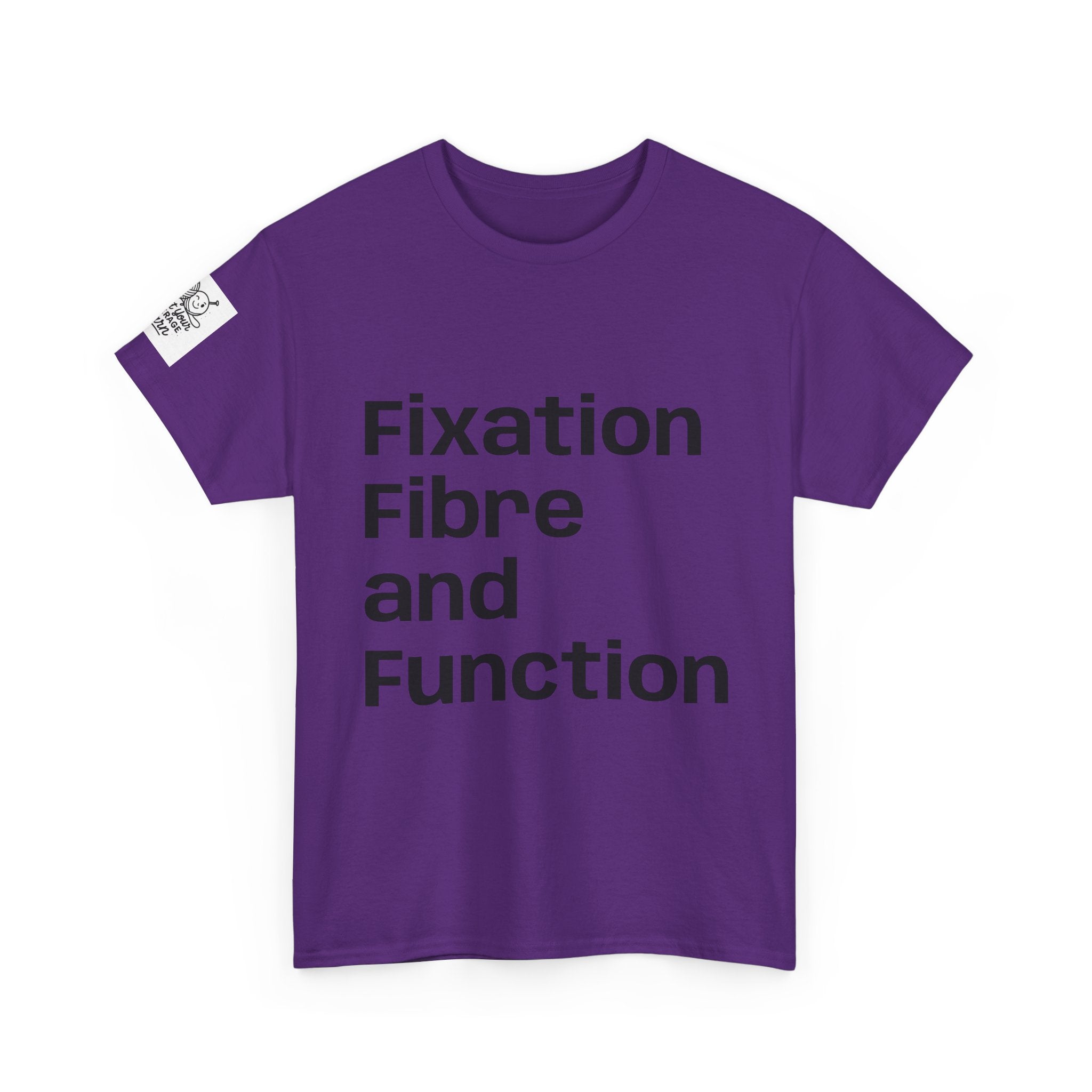 Fixation Fibre and Function Unisex Heavy Cotton Tee