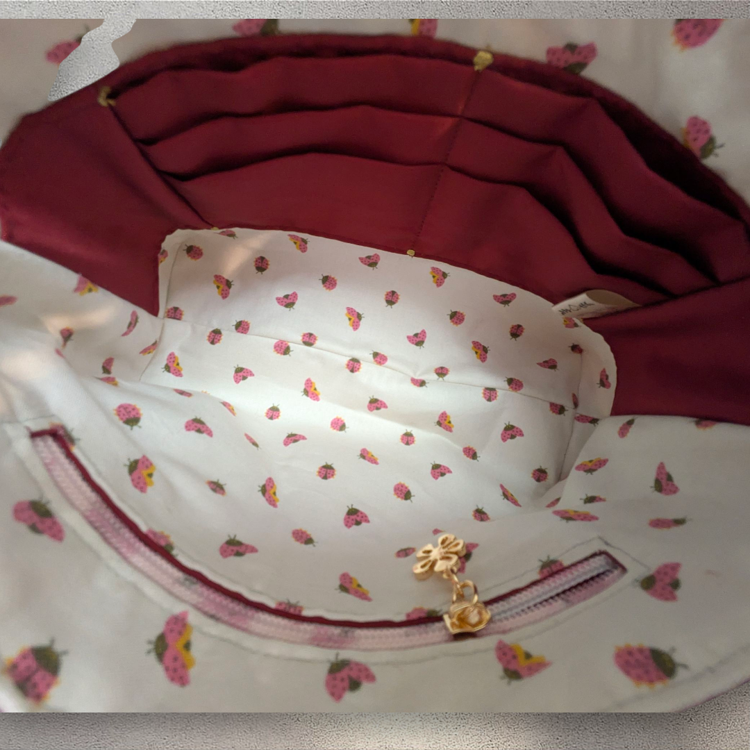 Convertible Crossbody Clutch — One-of-a-Kind Designer Canvas Bag